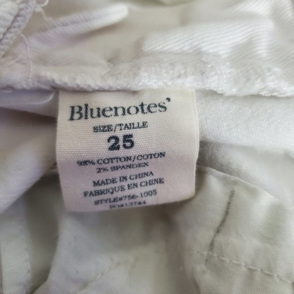 Vintage White Slim Fit Low Waisted Jeans- Size 25 - Picture 9 of 10